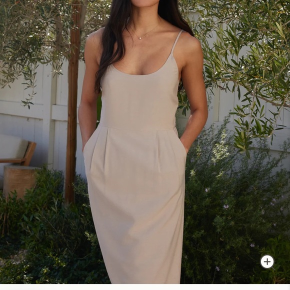 Jenni Kayne Ivory Rhode Dress L NWT - Picture 2 of 14